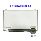 LVDS 40 Pin 14 นิ้ว HD จอแสดงผล LCD Lp140wh8 Tla1 1366x768 สำหรับแล็ปท็อป LG